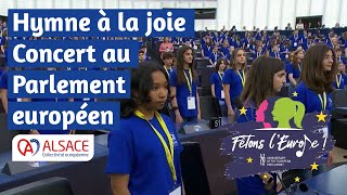 Hymne à la joie  Fêtons lEurope  Concert au Parlement européen [upl. by Lemmor]