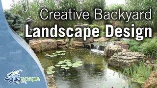 Creative Backyard Landscape Design [upl. by Blair]