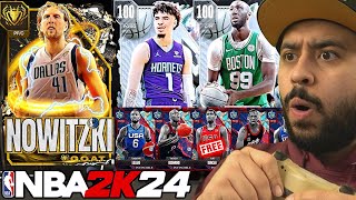 2K DID IT New Free 100 OVR Cards for Everyone and Free Invincible Players NBA 2K24 MyTeam Season 8 [upl. by Ailaro]