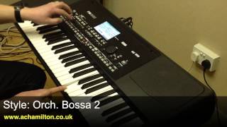 Korg PA300 Keyboard Demo With Luke Edwards at AampC Hamilton [upl. by Moorish627]