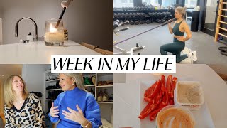 get my life together with me healthy snacks grocery haul  delaney moved to nyc [upl. by Arod]