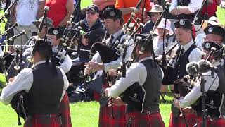 Manawatu Scottish Pipe Band Medley  NZ Nationals 2018 [upl. by Gula163]