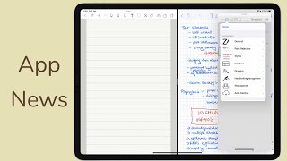 News Update on Notability Noteshelf and ZoomNotes [upl. by Yengac]