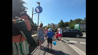 HAZELWOOD HOLIDAY PARK TO DAWLISH WARREN TRAIN STATION [upl. by Eledoya]