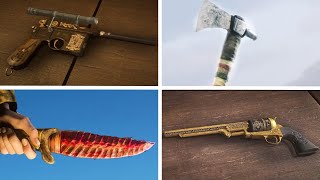 10 More HIDDEN Weapon Locations in Red Dead Redemption 2 [upl. by Vladi]