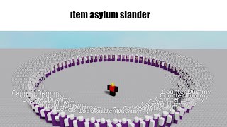 item asylum slander [upl. by Ramirolg209]