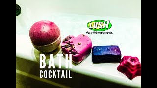 Lush ASMR bath cocktail [upl. by Mercuri]