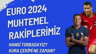 EURO 2024 Türkiyenin Muhtemel Rakipleri [upl. by Ayatnwahs]