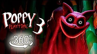 Poppy Playtime Chapter 3 in 360 VR  Smiling Critters amp CatNap [upl. by Jallier332]