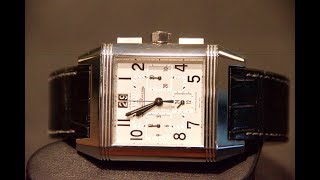 Review JaegerLeCoultre Reverso Squadra Chronograph GMT [upl. by Baillieu]