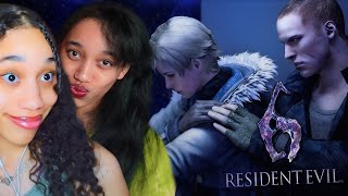 What is going on here🤣  Resident Evil 6 Sherry and Jake Chapter 1  Part 11 whalleyvalentine [upl. by Anica121]