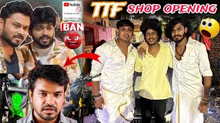 🔥TTF Shop opening 🎁 Mass Entry 🍭 big problem All YouTubers 😡 TTF Vasan 🥵… [upl. by Loleta127]