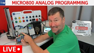 Micro800 Analog 420mA Wiring Scaling and Programming in CCW [upl. by Yesnik468]