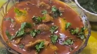 Aloo gosht mutton curry very tasty ManpasandRecipesl8p [upl. by Swain885]