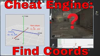 Cheat Engine Find coordinates XYZ TUTORIAL HD [upl. by Rahmann569]