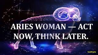 INTERESTING PSYCHOLOGICAL FACTS ABOUT ARIES WOMAN [upl. by Nnyltiak]