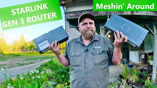 Starlink Gen 3 WiFi Router and Mesh Network Test  How far can it reach [upl. by Asilrac]