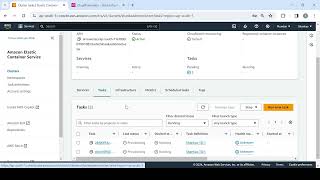 Demo  ECS with Fargate Setup [upl. by Gershom]
