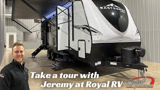 Tour the NEW 2023 East to West Alta 2350KRK with Jeremy from Royal RV STORAGE galore in here [upl. by Elleirbag]