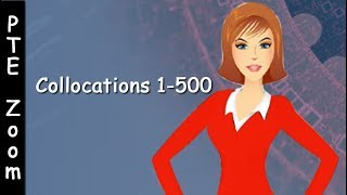 English Essential collocations 1500  PTE [upl. by Gildus887]