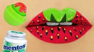 8 DIY Lippenbalsam Peeling und Lipgloss Rezepte [upl. by Melosa923]