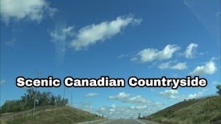 Scenic Canadian Village Drive  Countryside Small Town Driving in Ontario [upl. by Retswerb518]