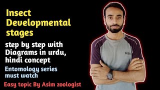 Insect Developmental stages  Entomology  zoology embryonic stages  Asim zoologist [upl. by Landel]