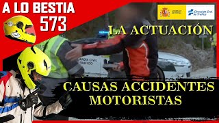 GUARDIA CIVIL👉 SI TE CAES DE LA MOTO ES POR TRES RAZONES ERROR FALTA DE PERICIA O EXCESO CONFIANZA👈 [upl. by Arin536]