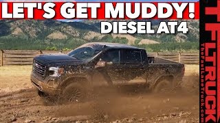 Can the New 2020 GMC Sierra 1500 AT4 Diesel Conquer Mud amp Rocks [upl. by Rosco433]