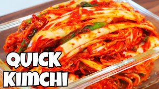 Instant Fresh Kimchi Quick amp Easy Korean Recipe by CiCi Li [upl. by Assira]