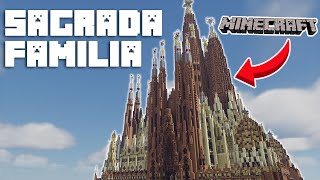 I built La Sagrada Familia in Minecraft [upl. by Romelda]