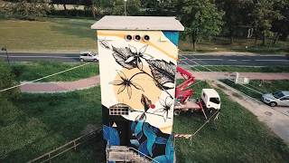 A Imola le cabine elettriche Hera si fanno belle con la street art [upl. by Aisauqal]