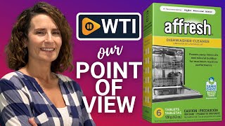 Affresh Dishwasher Cleaner Tablets  Our Point Of View [upl. by Viradis]