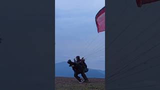 Paragliding ❤️ paragliding mountains dangerous naturelovers [upl. by Baxter]