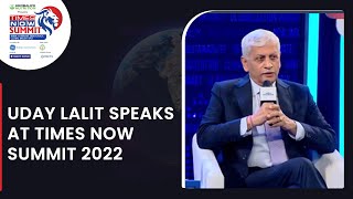 Merits Of Collegium System  Former CJI UU Lalit In Conversation With Rahul Shivshankar  TNS 2022 [upl. by Gurl]