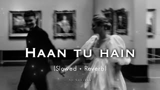 Haan Tu Hain Slowed  Reverb KK  Amsarxesh [upl. by Selie]