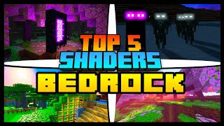 Top 24 MCPE 121 BEST Ultra Realistic Shaders for RENDER DRAGON Android iOS Windows 10 [upl. by Dymoke]