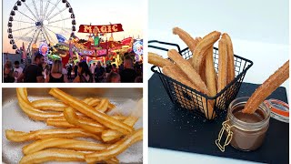 VOICI COMMENT FAIRE DES CHURROS🎡😋 [upl. by Nylegna]