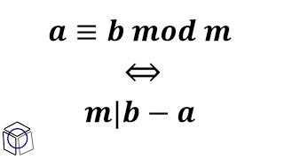 Aula 02 Congruência Módulo m ab modm se e só se mba Demonstração [upl. by Mavilia]