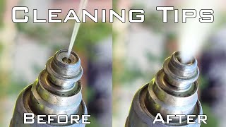 Tips to know before cleaning fuel injectorsLeaking Fuel Injection cleaningCleaning GDI injections [upl. by Ducan]