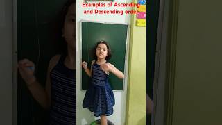 Ascending and descending order education maths kids [upl. by Elinor975]