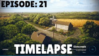 ELMCREEK MAP  FARMING SIMULATOR 22  TIMELAPSE 21 fs22 elmcreek timelapse [upl. by Mordy]