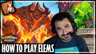 MY KIND OF ELEMENTAL BUILD  Hearthstone Battlegrounds [upl. by Ssilb]