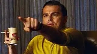 Leonardo DiCaprio  Pointing  meme origin  once upon a time in Hollywood 2019 oomeme [upl. by Nemhauser612]