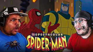 CAPTAIN JUPITER  The Spectacular SpiderMan Season 2 Episode 6 GROUP REACTION [upl. by Yuzik]