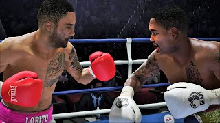 Adrien Broner vs Jovanie Santiago Full Fight  Fight Night Champion Simulation [upl. by Ianahs]