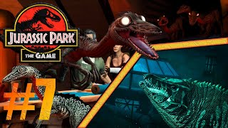 Troodon and Tylosaurus  Jurassic Park The Game  Ep7 [upl. by Anyrak]