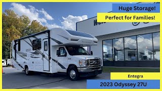 Huge Storage  Perfect for Families  The All New 2023 Entegra Odyssey 27U [upl. by Suravaj]