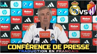 CONFERENCE DE PRESSE FR audio  Real Madrid vs Real Valladolid  Carlo Ancelotti [upl. by Axe]