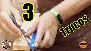 3 Trucos para cortar recto con sierras de mano [upl. by Bron756]